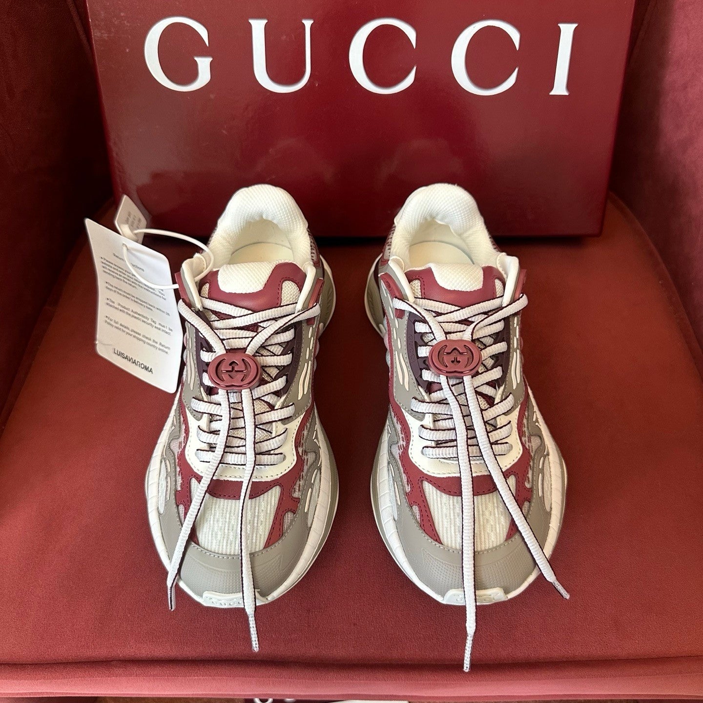 GUCCI Gucci 2.0 Sneaker in Mesh and Leather #380412