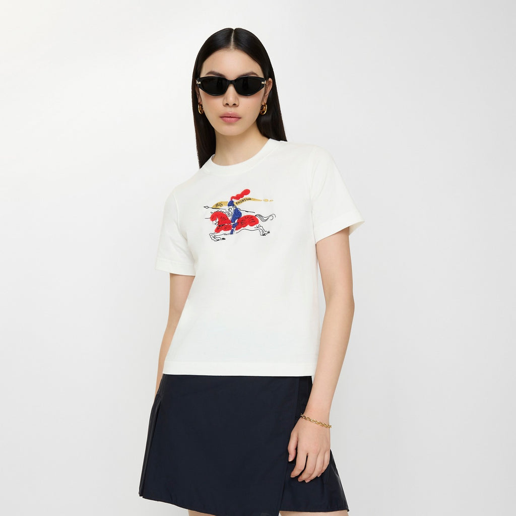 Burberry EKD Cotton T-shirt Navy #336017