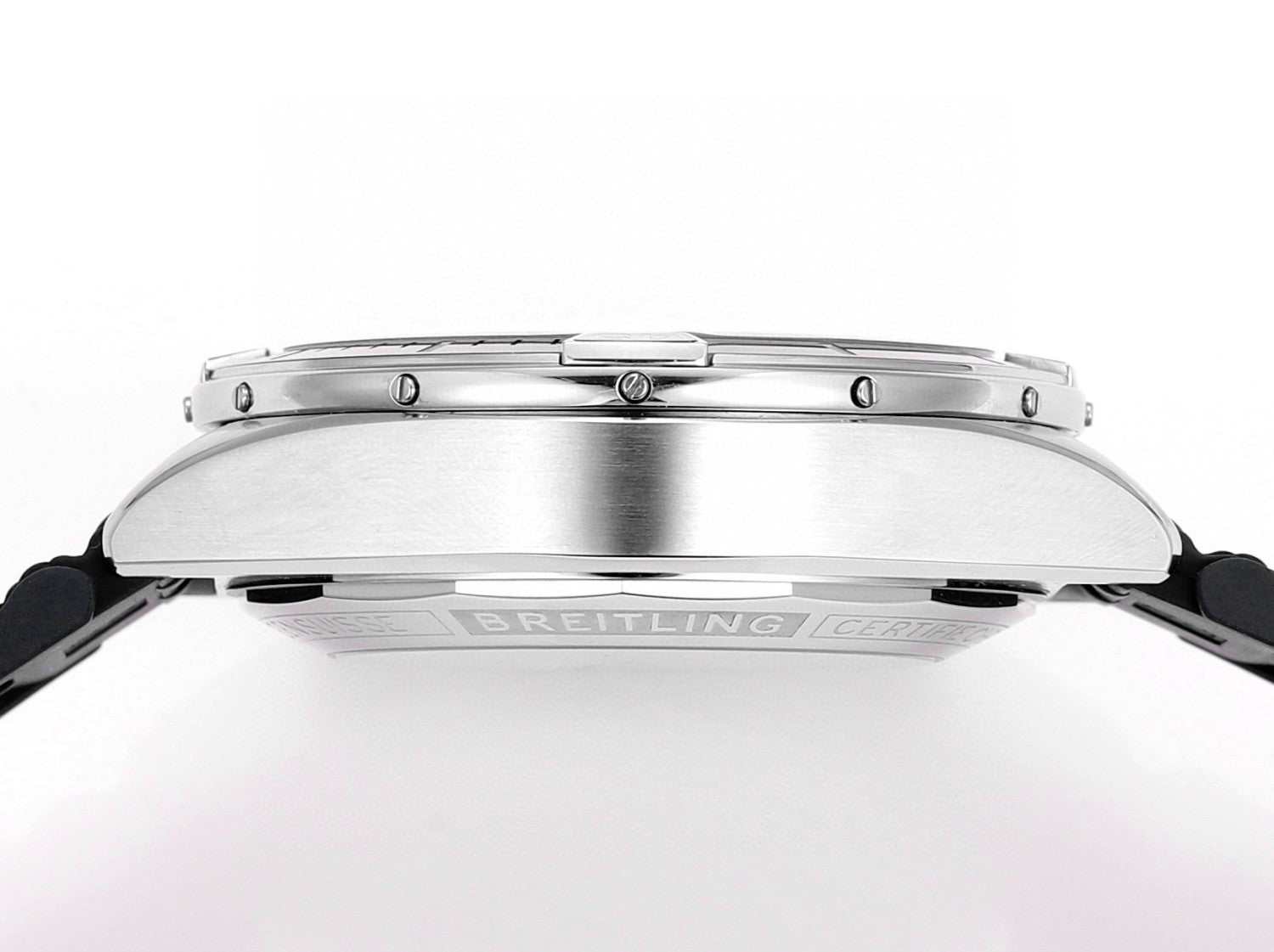 Breitling Silicone Bracelet Mechanical Watch #96675