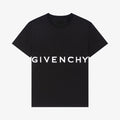 Givenchy Men's 4G Logo Oversized Black Short Sleeve T-Shirt #97284