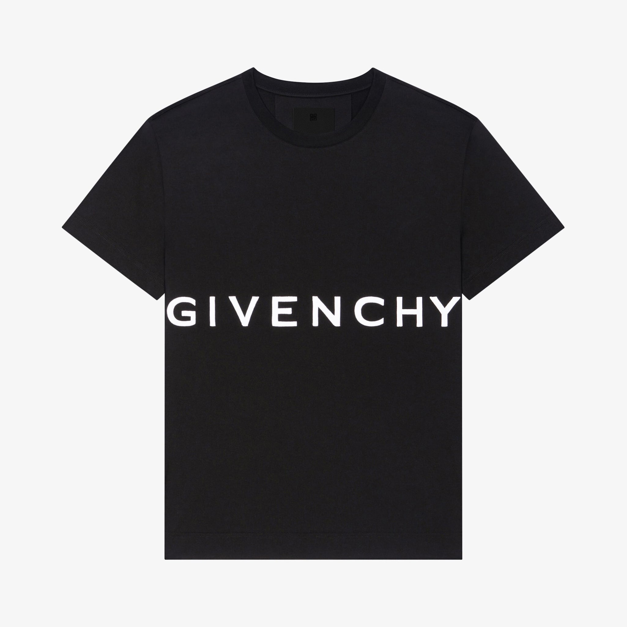 Givenchy Men's 4G Logo Oversized Black Short Sleeve T-Shirt #97284