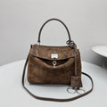 Balenciaga RODEO Women's Fashion Classic Solid Color Suede Tote Bag Small Medium Large Handbag Tote Bag Bags #78954  7897722AB4G2308