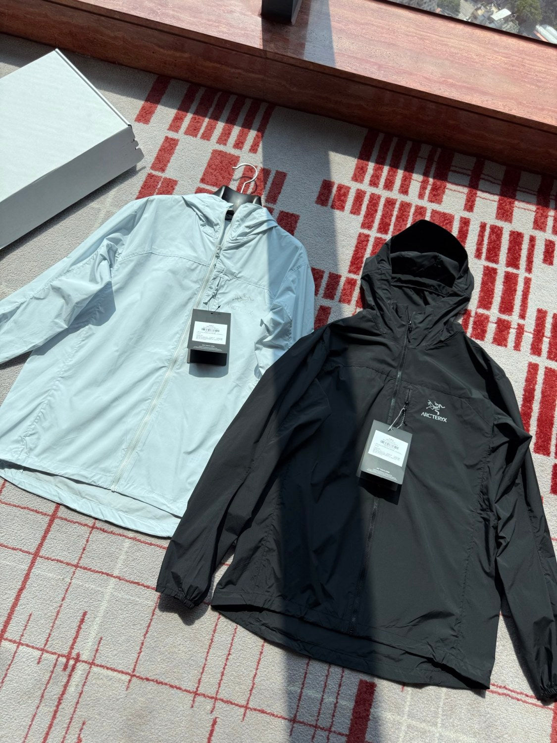 Arcteryx Men's Squamish Hoody Lightweight Hooded Solid Color Spring & Autumn Casual Zipper Long Sleeve Jacket #81286