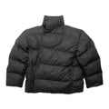 Balenciaga Men's and Women's Autumn and Winter Solid Color Letter Printed Loose Fit Puffer Down Long Sleeve Jacket #74343