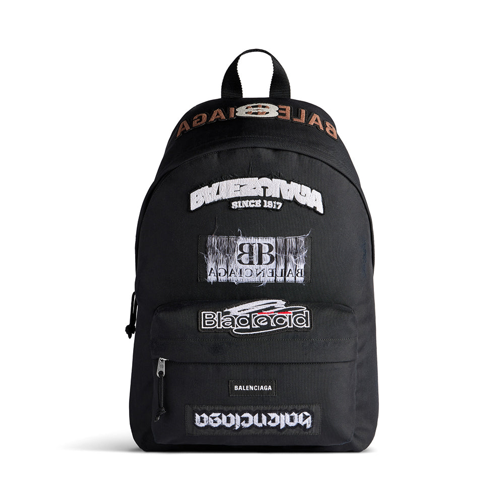 Balenciaga Men's Explorer Backpack in Black #335602