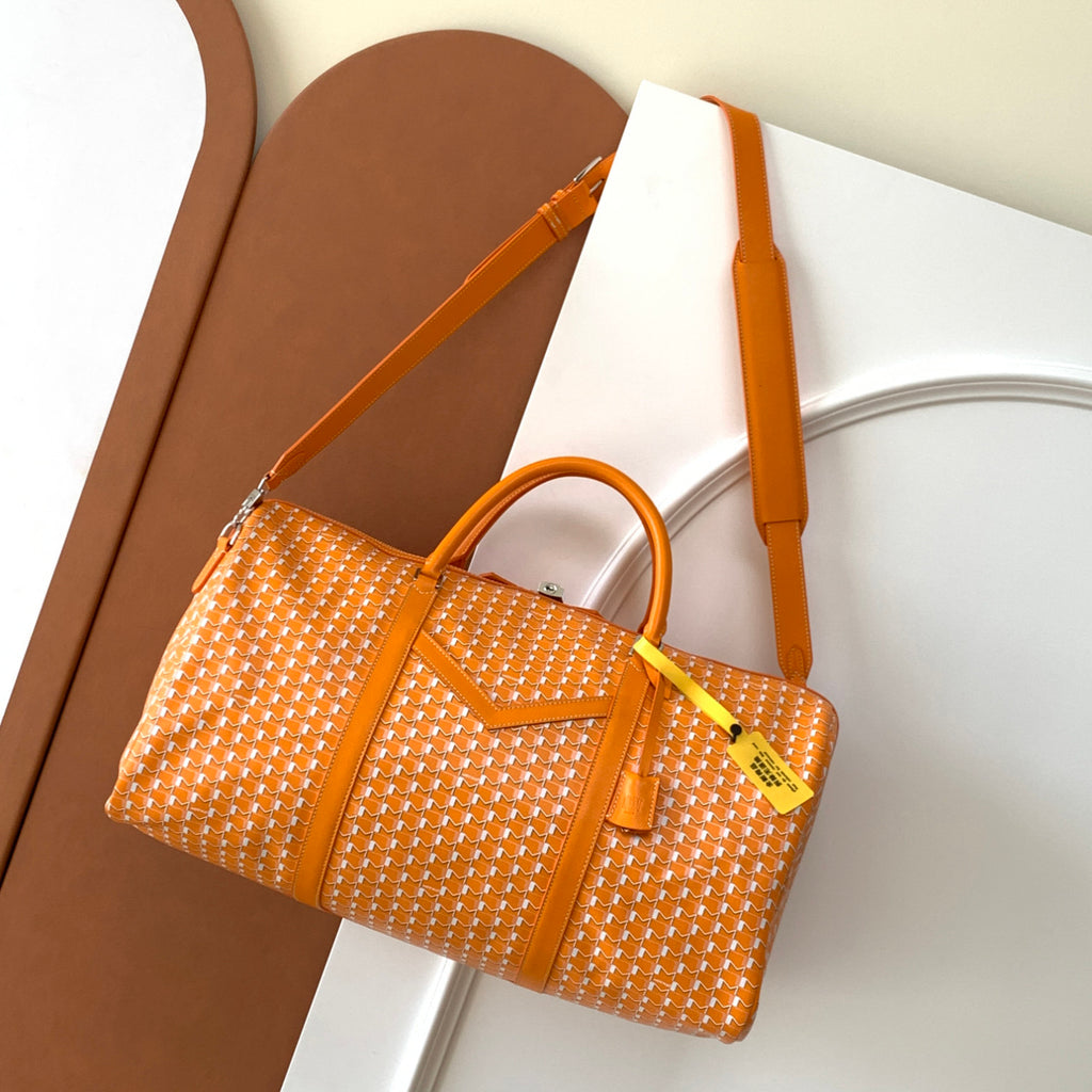 GOYARD Men's And Women's Fashion Classic Color Block Zipper Closure Adjustable Straps Travel Backpack Crossbody Bag Tote Shoulder Bag Bags CI3002-0220 #79552