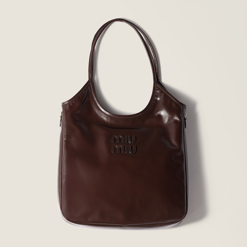 MiuMiu Black Ivy Leather Bag #336426