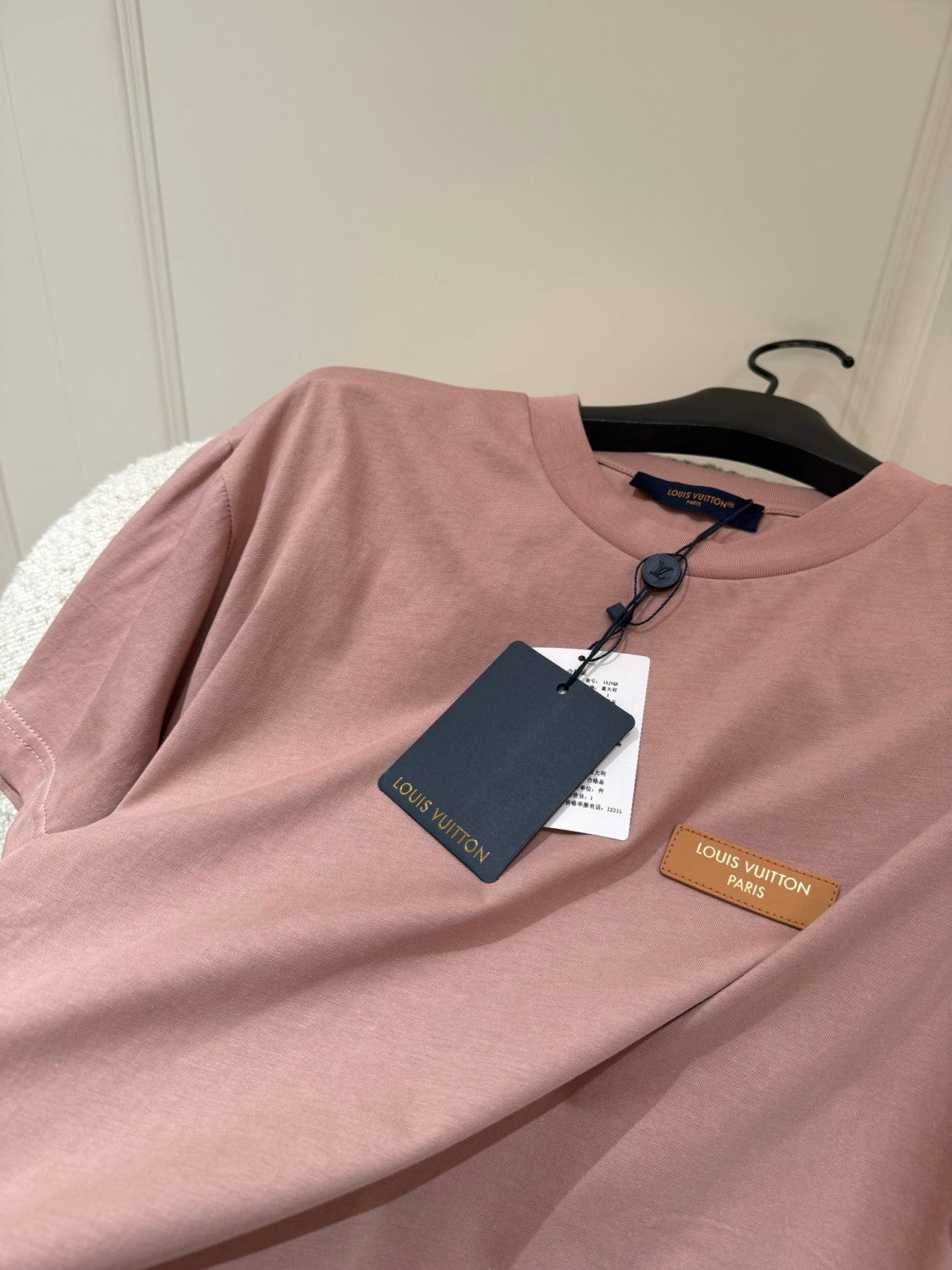 LOUIS VUITTON Vintage-Dyed Effect T-Shirt #377473