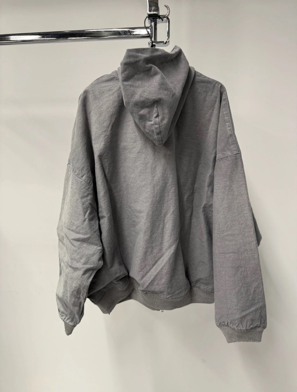 Balenciaga Top-quality Version Men's Trompe L Œil Hoodie Pants in Heather Grey#335727
