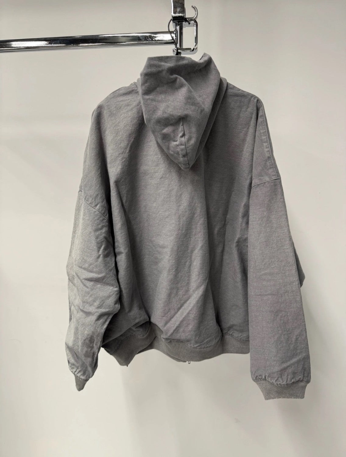 Balenciaga Top-quality Version Men's Trompe L Œil Hoodie Pants in Heather Grey#335727