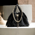Chanel Hobo Drawstring Underarm Bag Fashion Luxury Temperament Trend Senior New Banquet Bags #81423