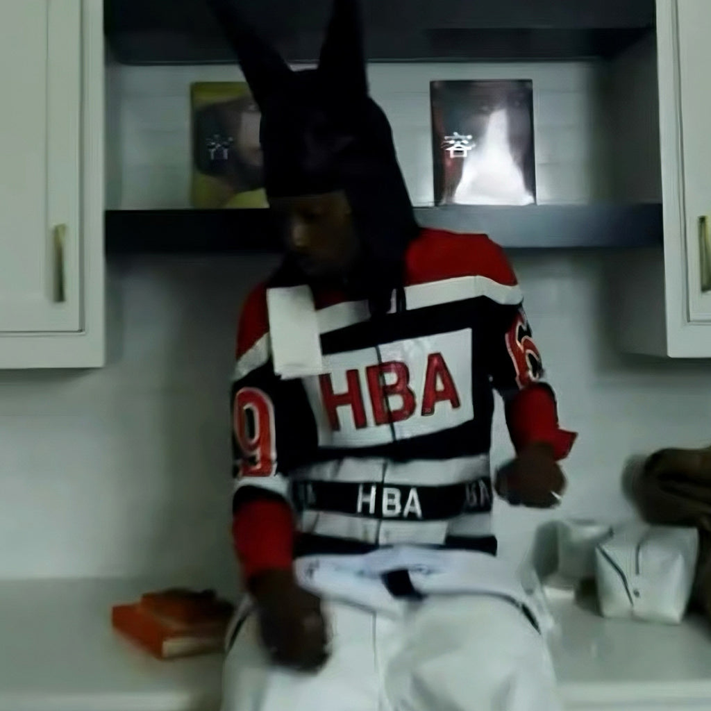HOOD BY AIR Embroidered Shirt Hba Hba14ss Racing Shirt Carti Same Men's Spring And Fall Trend High Street Retro Color Blocking Shirt Jacket Ngvp #2414