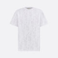 Dior Men's Summer Solid Colour Cotton Loose Plain Knit Printed Short Sleeve T-Shirt #76976