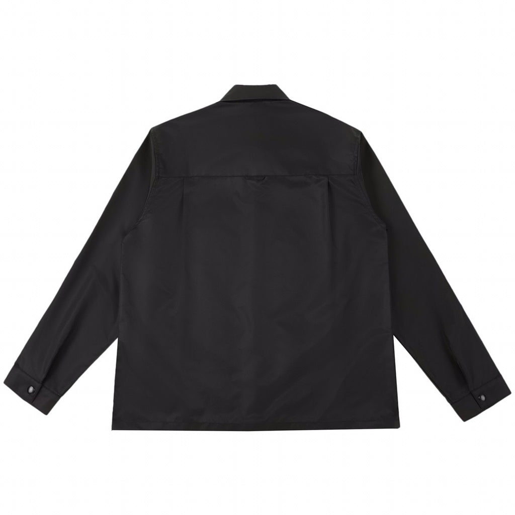 Prada Men's Spring And Fall Triangle Label Nylon Single breasted Long sleeved Shirt Jacket #72495