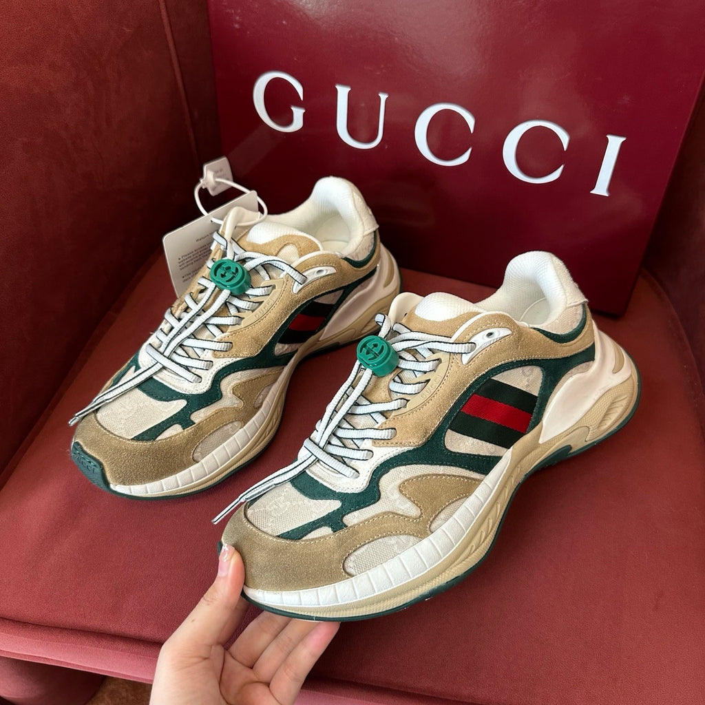 GUCCI Gucci 2.0 Sneaker in Mesh and Leather #380412