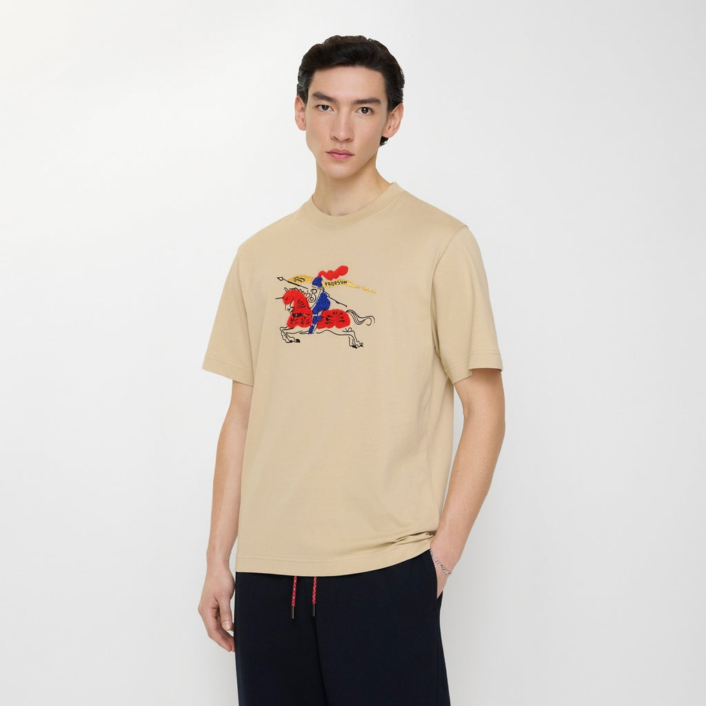 Burberry EKD Cotton T-shirt Navy #336017