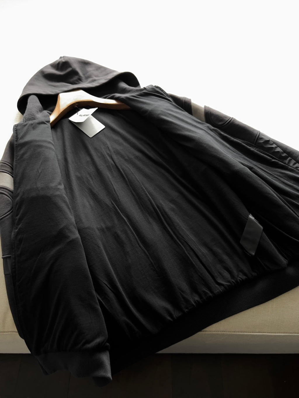 Balenciaga Men's Spring/Autumn Fashion Casual Hooded Zipper Long Sleeved Sweatshirt Jacket #78194