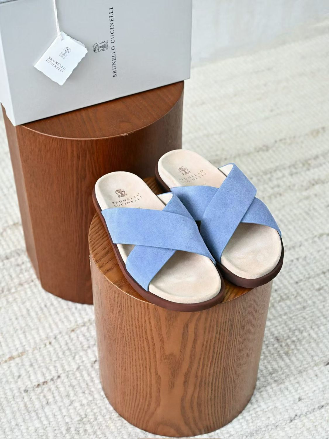 Brunello Cucinelli Leather Sandals #378896