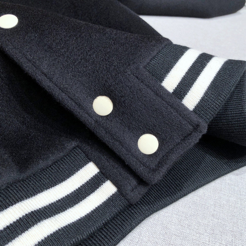 Celine Hooded Baseball Jacket #96113