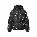 Louis Vuitton Yayoi kusama Black Polka Dot Hooded Down Jacket #96374