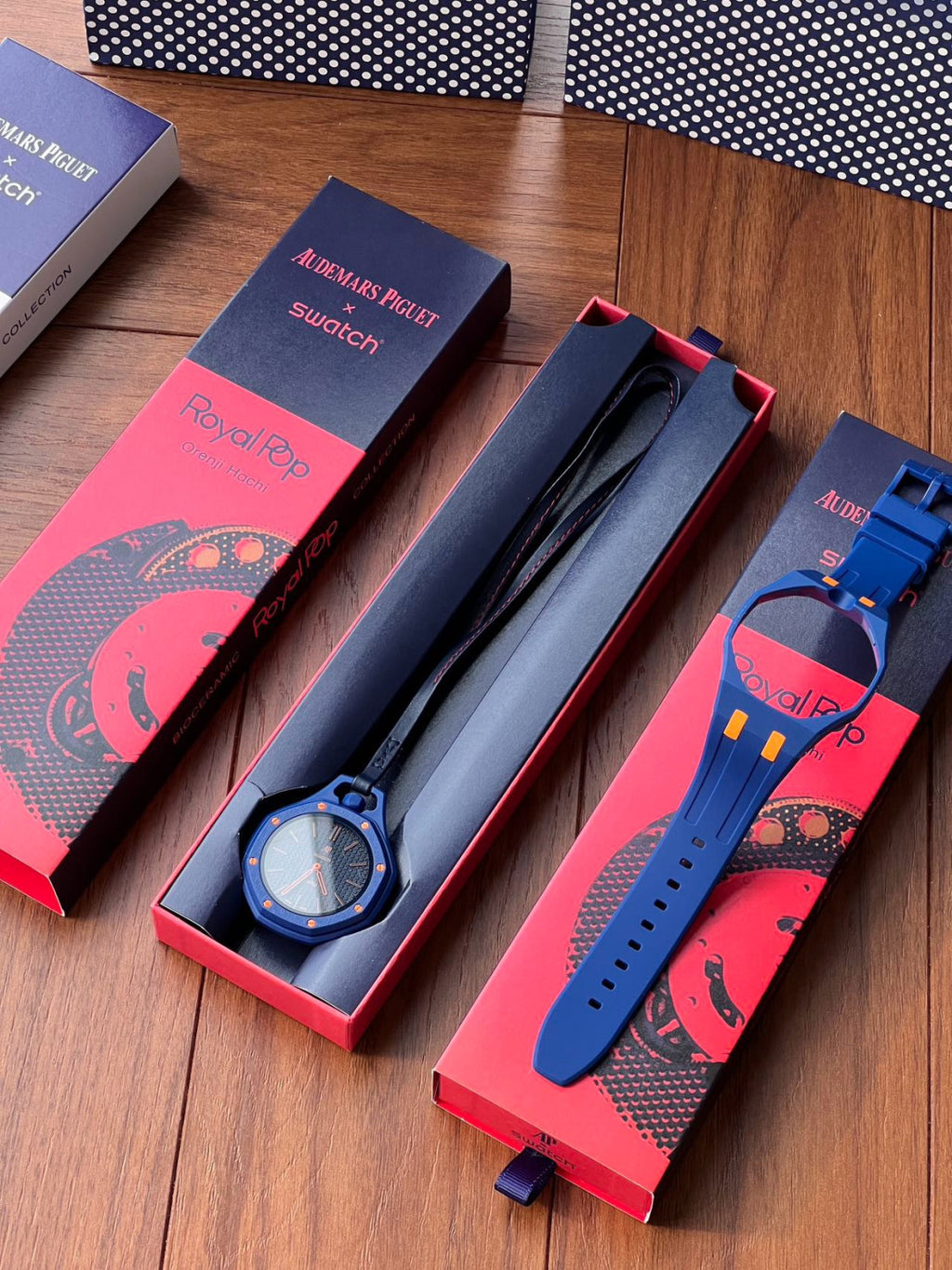 AUDEMARS PIGUET ¡Á SWATCH OTG ROZ Royal Pop Collection #385674