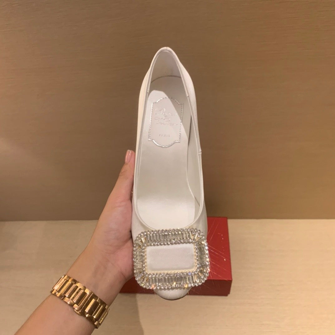Roger Vivier Silk 6.5cm High Heels#336056