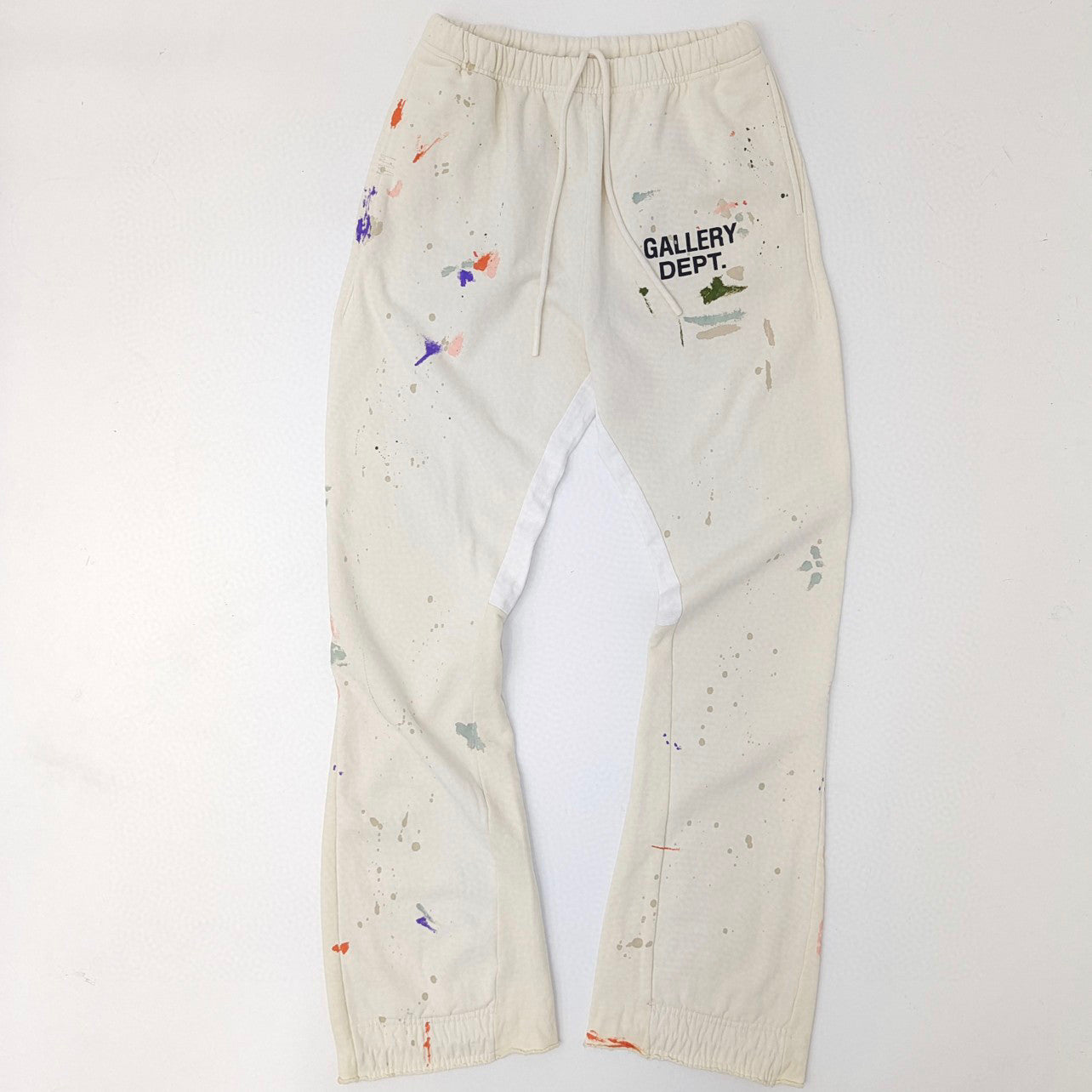 Gallery Dept Splash Ink Tie-Dye Drawstring Sweat Pants #96554
