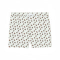 Loro Piana Men's Shorts Nautical Pattern Stretch Drawstring Swim Shorts Fashion Trend Vacation Travel Shorts Ngvp #1731