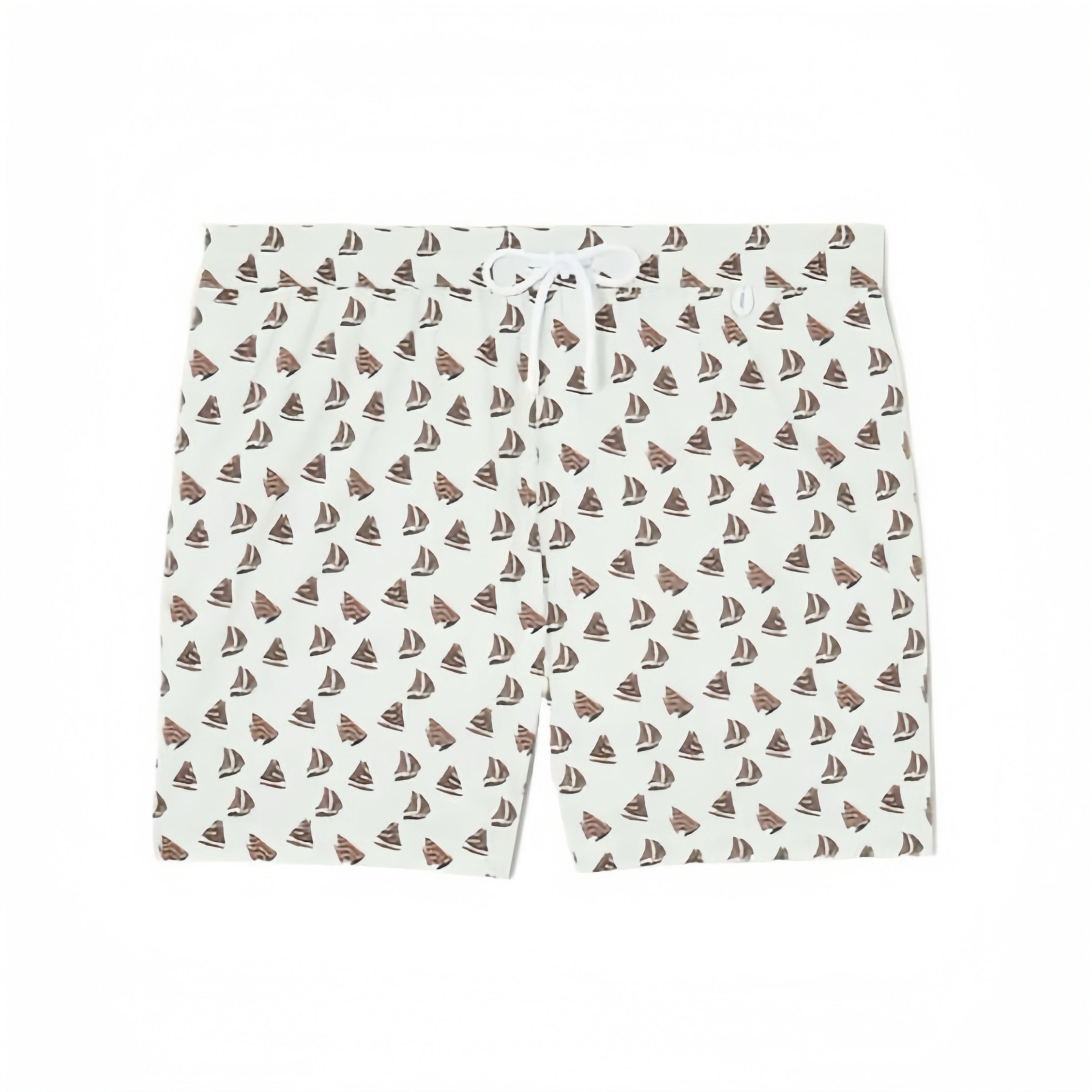 Loro Piana Men's Shorts Nautical Pattern Stretch Drawstring Swim Shorts Fashion Trend Vacation Travel Shorts Ngvp #1731