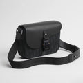 Dior Men's Small Spring/summer Saddle-style Flap Messenger Bag In Black With Oblique Print Fabric And Black Calfskin Chest Pouch Bag Shopping Bag 1ADPO049YKS_H00N #195817
