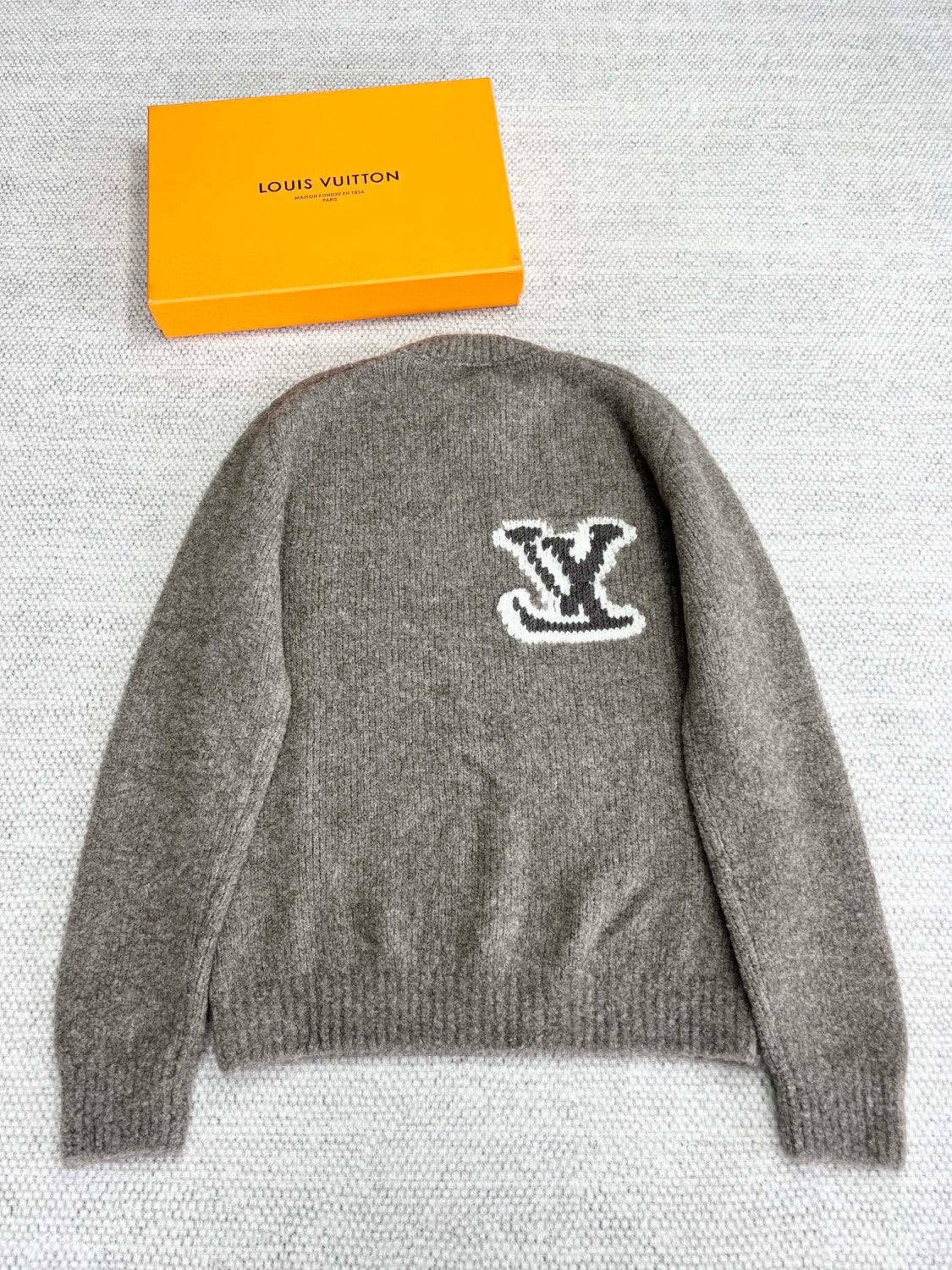 Louis Vuitton Wool Blend Crewneck Pullover Sweater #96723