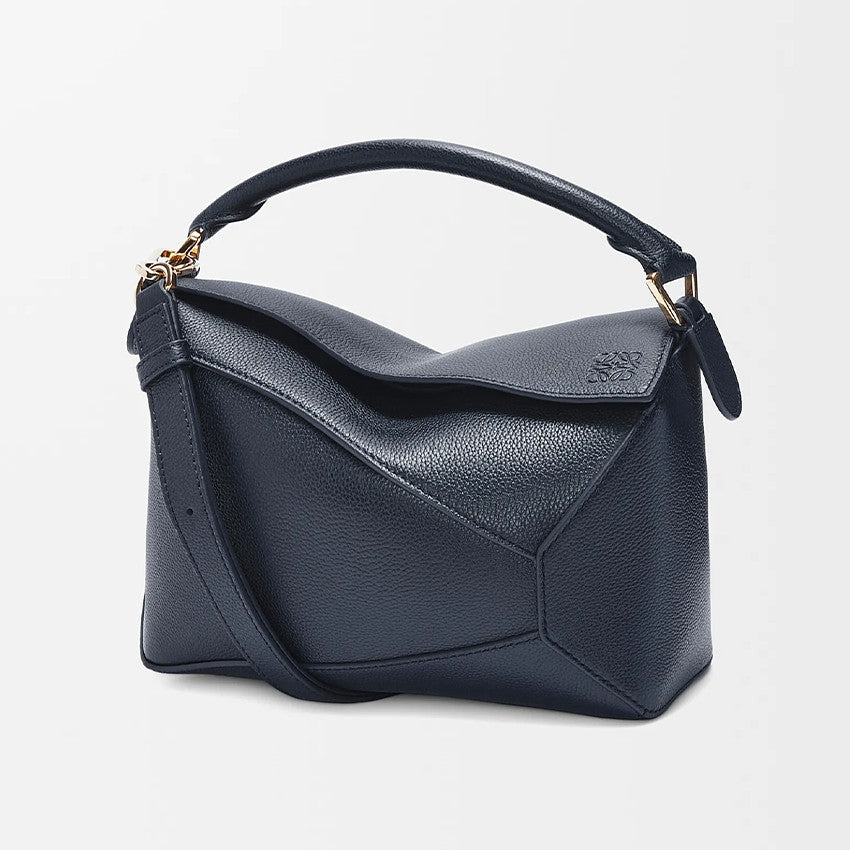 Loewe  Women's Detachable Shoulder Strap Logo Solid Color Small Cowhide Puzzle Handbags Casual Slanting Tote Handbag Bag Bags 0011189438 #76828