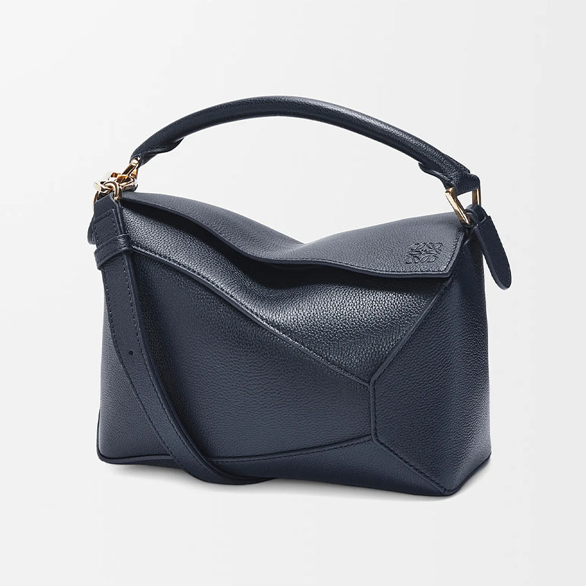 Loewe  Women's Detachable Shoulder Strap Logo Solid Color Small Cowhide Puzzle Handbags Casual Slanting Tote Handbag Bag Bags 0011189438 #76828