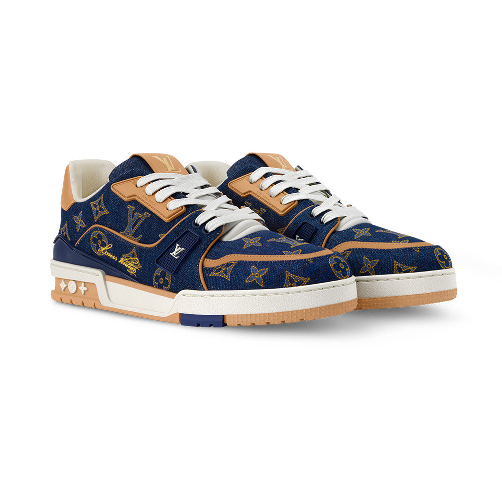 Louis Vuitton LV Trainer Sneaker Shoes 1AJ363 1AJ343 #335591