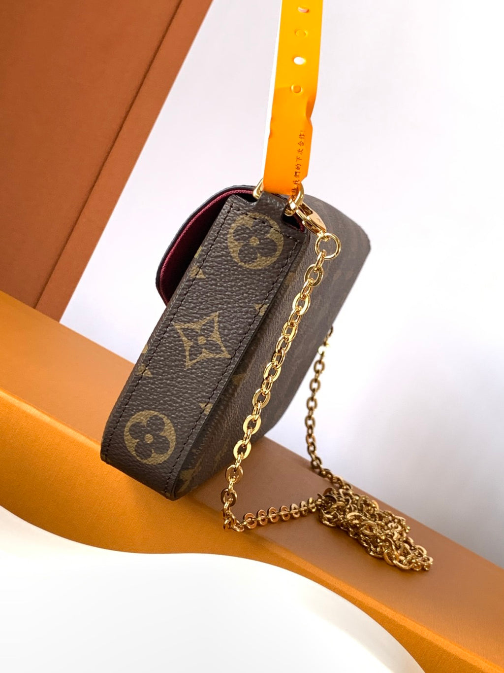 Pochette Félicie Louis Vuitton Women's Pochette Accessoires Handbag Logo Full Printed Solid Color Cowhide Casual Shoulder Bag Bags #75759