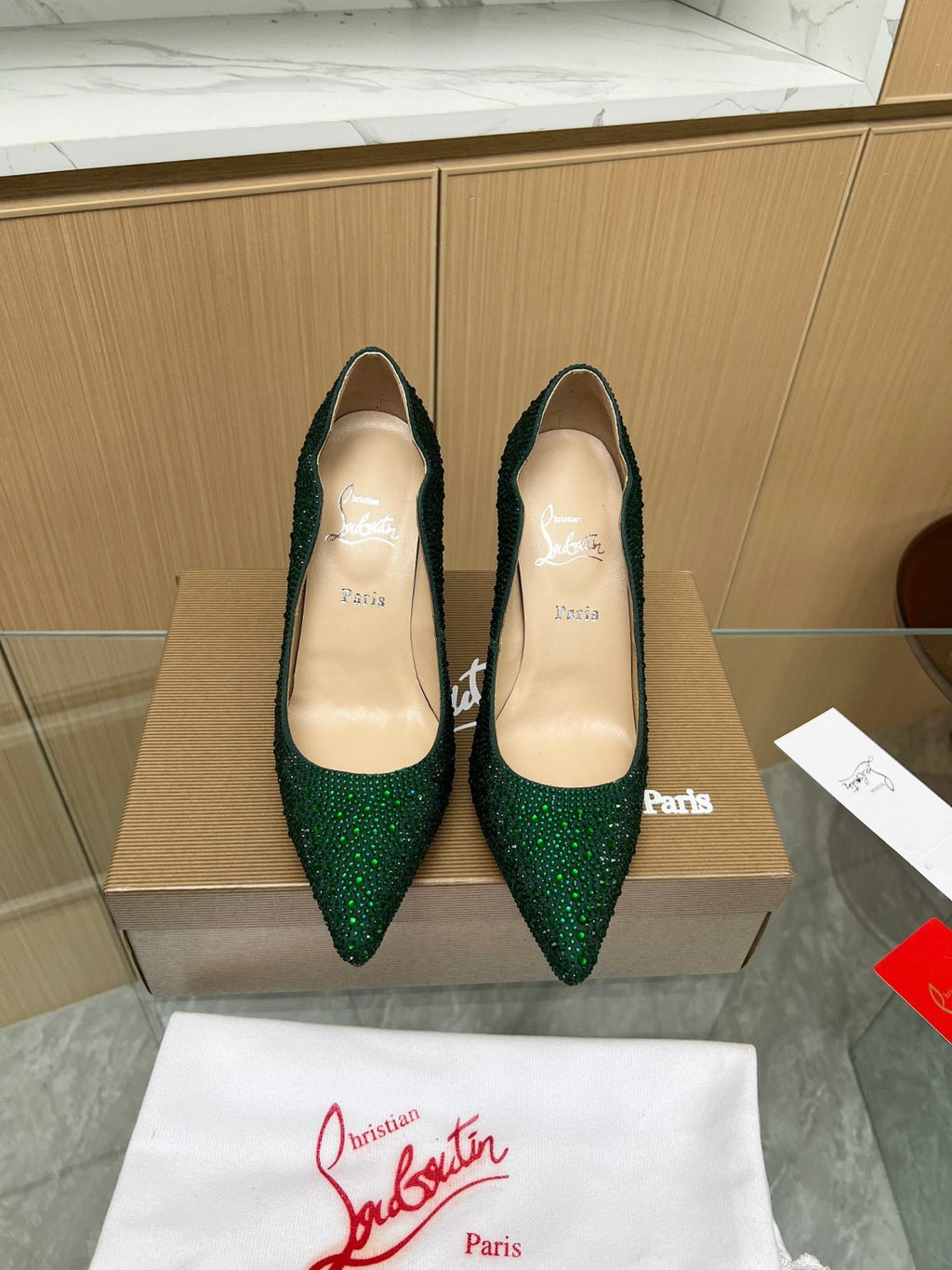 Christian Louboutin Diamond High Heels #333781