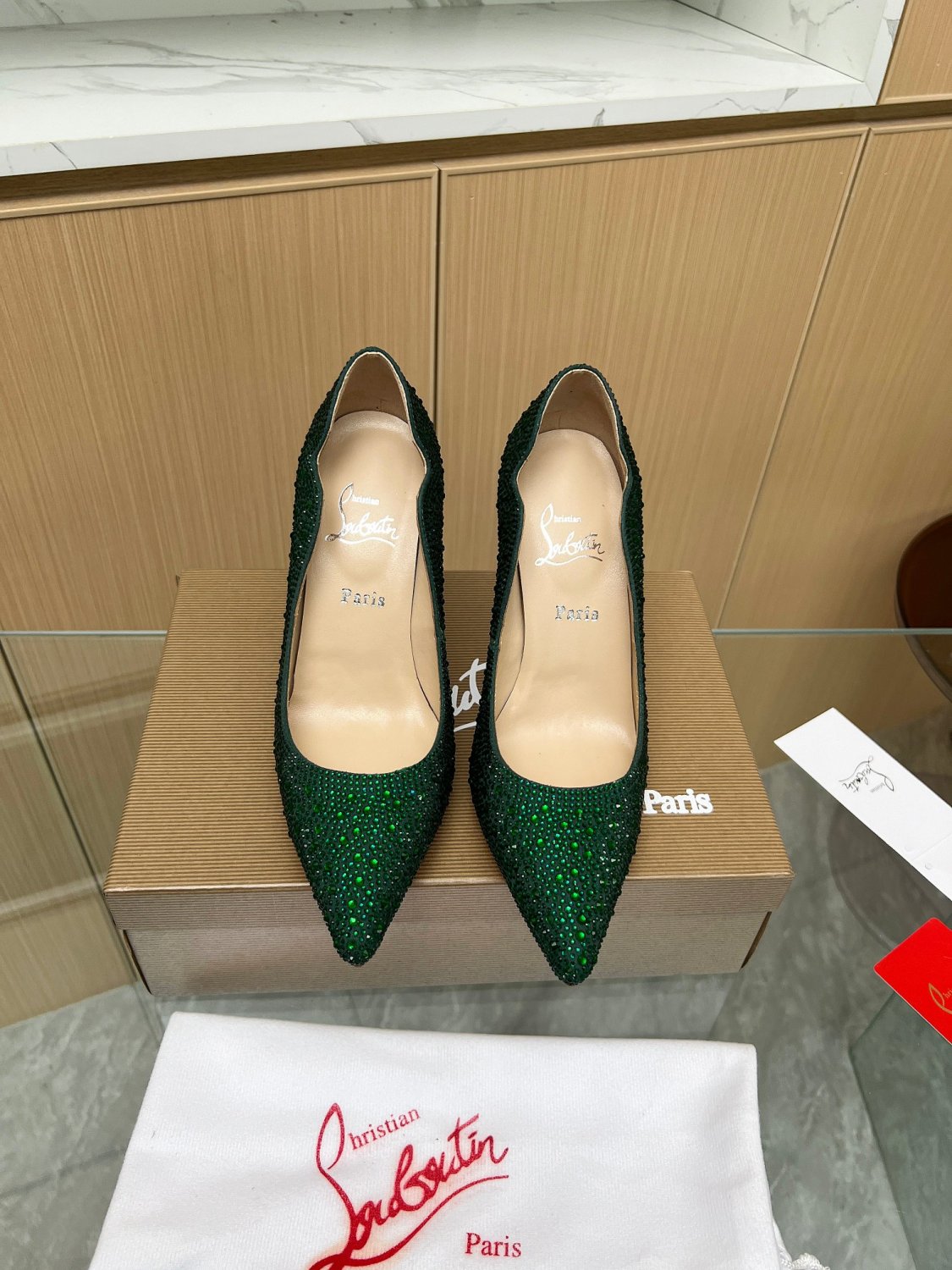 Christian Louboutin Diamond High Heels #333781