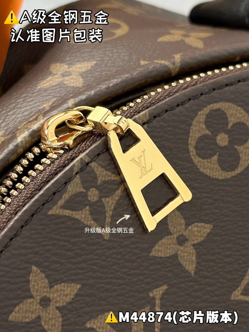 Louis Vuitton Women's Palm Springs Medium Shoulder Bag Logo Printed Zipper Closure Cowhide Backpack Solid Color Casual Bags #71874