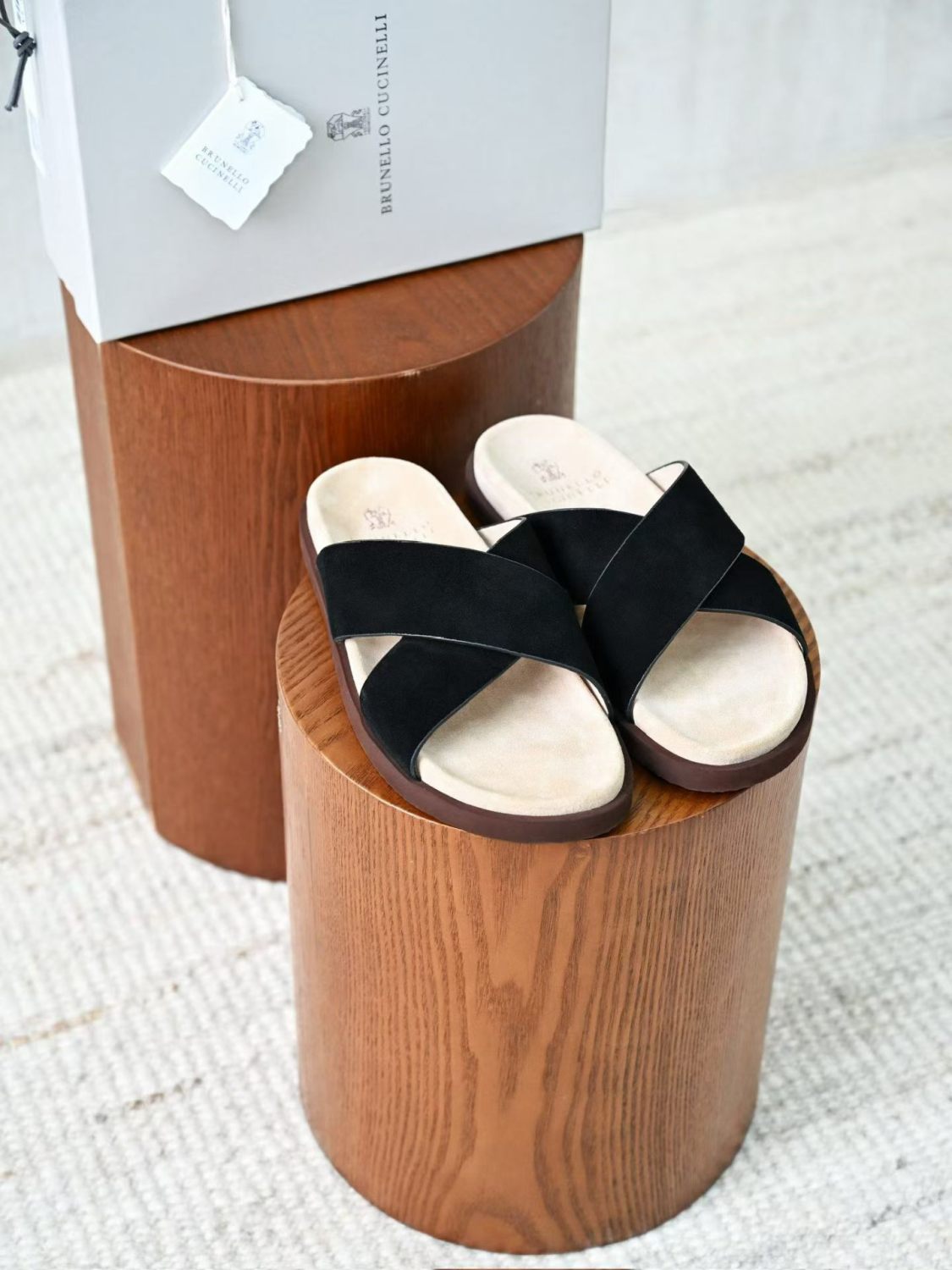 Brunello Cucinelli Leather Sandals #378896