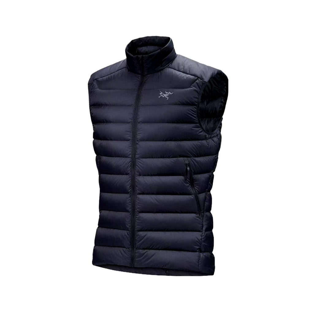 Arcteryx Men's Fall/Winter Fashion Casual High Neck Zipper Sleeveless Thermal Vest #79431