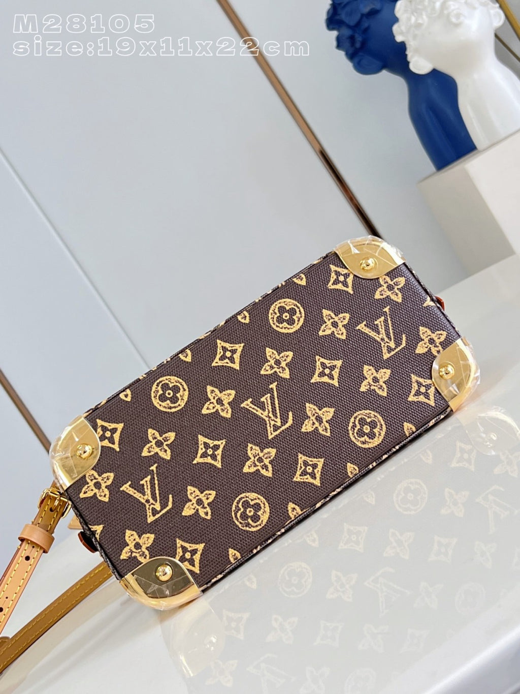 LOUIS VUITTON Alma Trunk BB Monogram Canvas Bags M28105 #377235