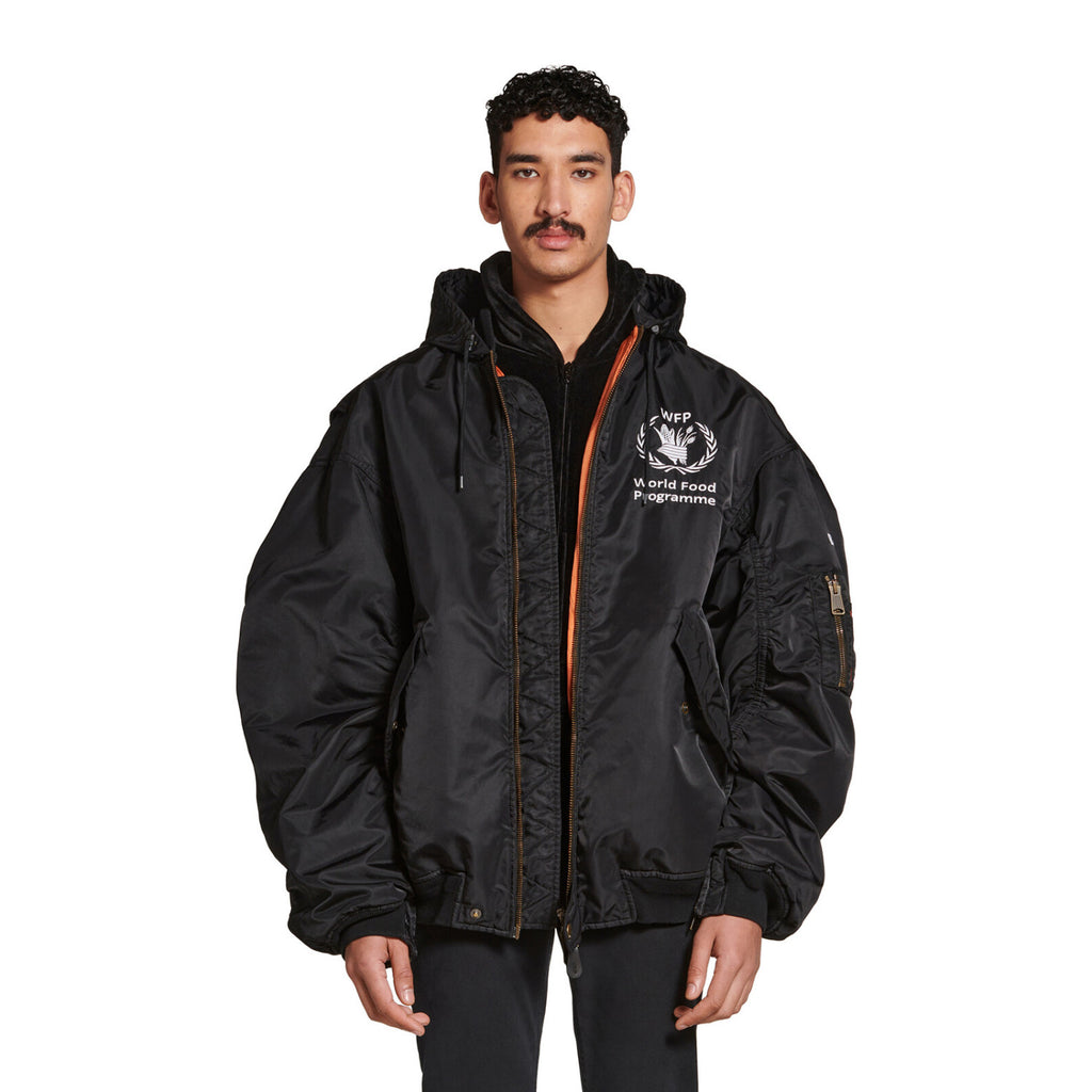 Balenciaga Zipped Hooded Jacket Coat #96499