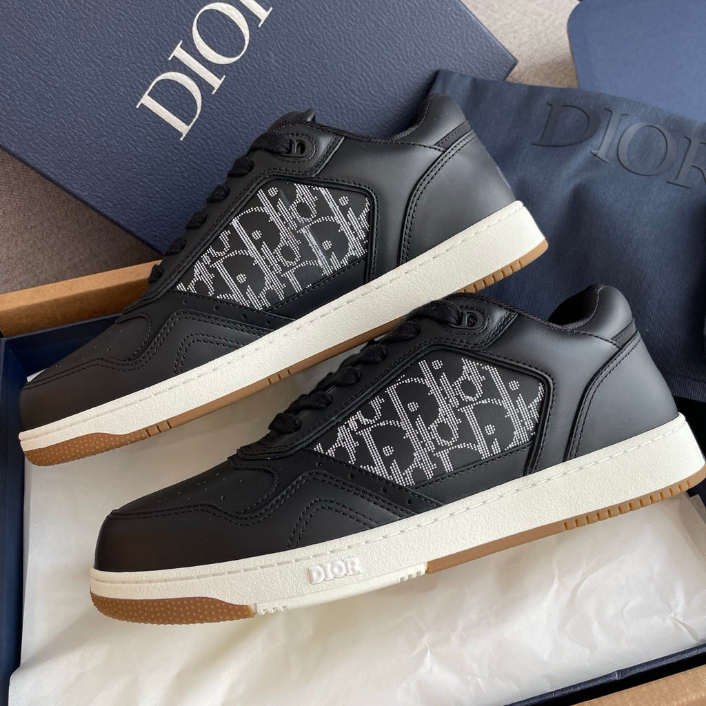 DIOR B27 Uptown Low-Top Sneaker Calfskin Dior Oblique Embossed Suede #376179