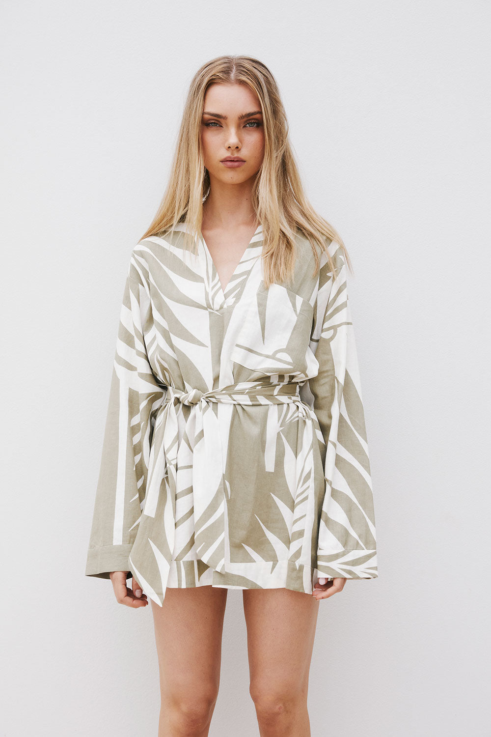 Adele Dress - Palm