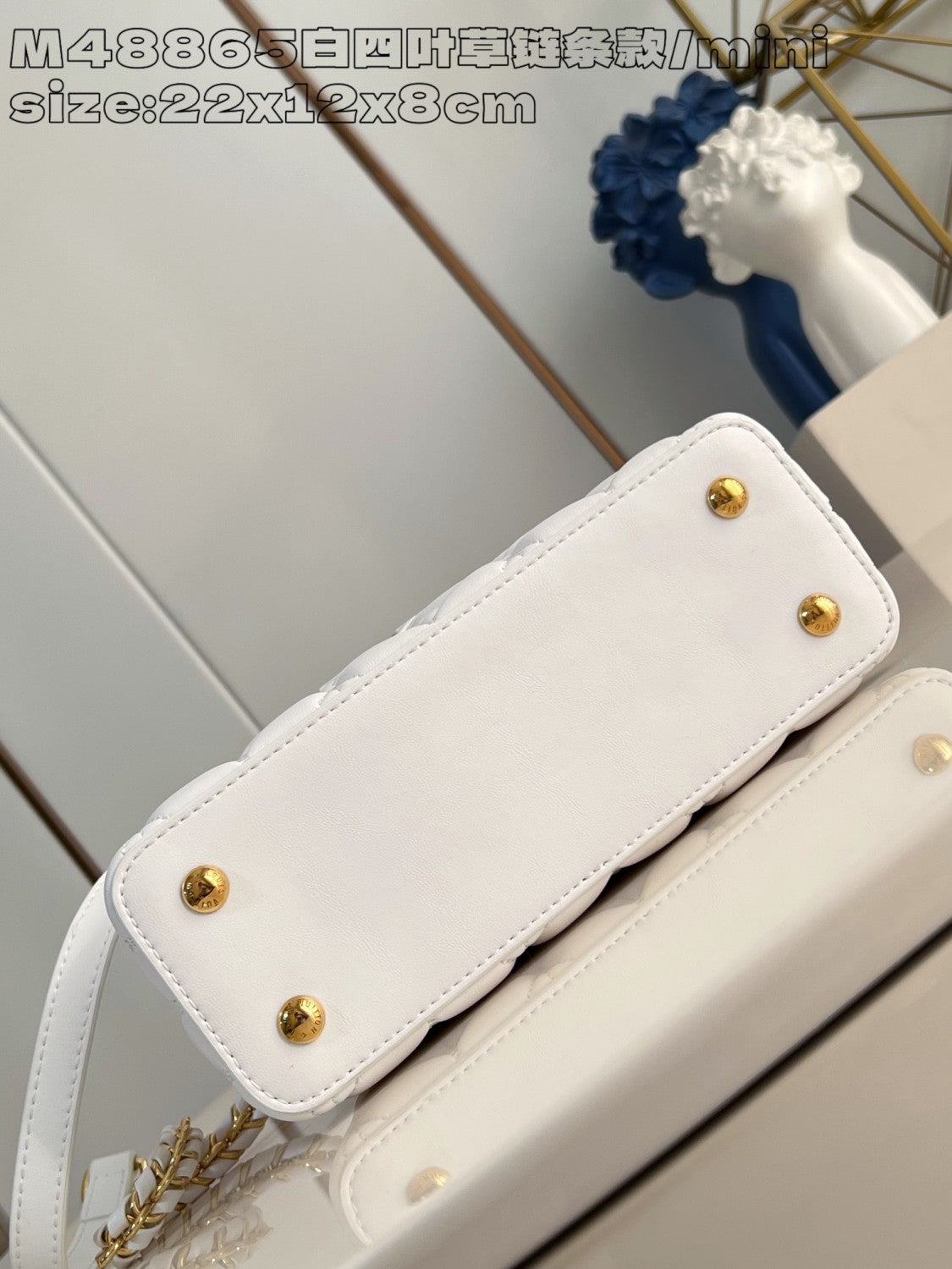 Louis Vuitton Capucines East-West Women's Monogram Logo Solid Color Leather Shoulder Crossbody Tote Bag Bags #75155