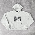 Enfants Riches Deprimes Fall Alice Patch Distressed Zipper Hooded Sweatshirt #333688