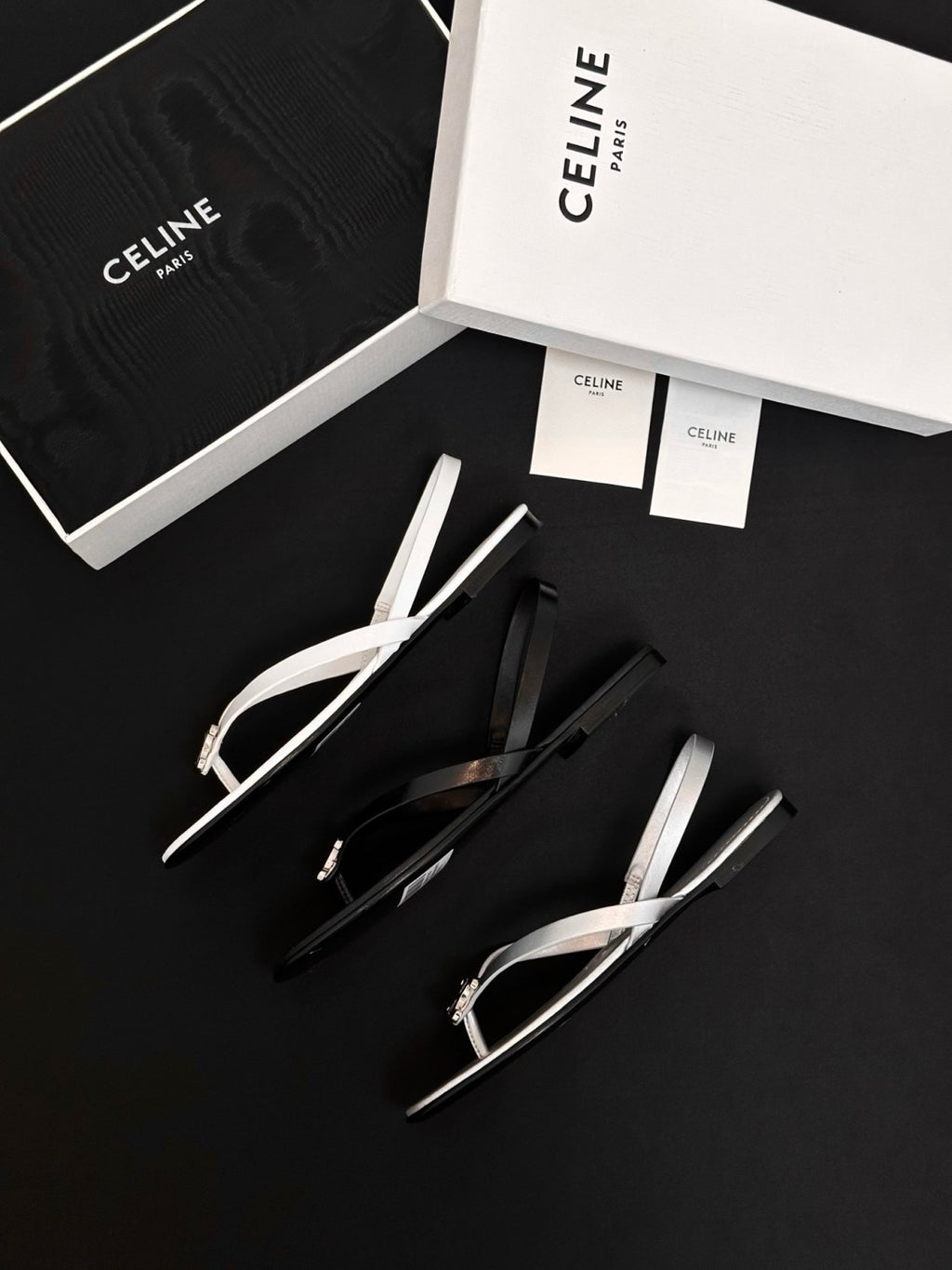 CELINE BIKI SANDAL IN CALFSKIN #384469