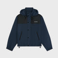 Celine Men's And Women's Spring/fall Fashion Casual Color Block Hooded Jacket With Drawstring Waist Jacket #78934