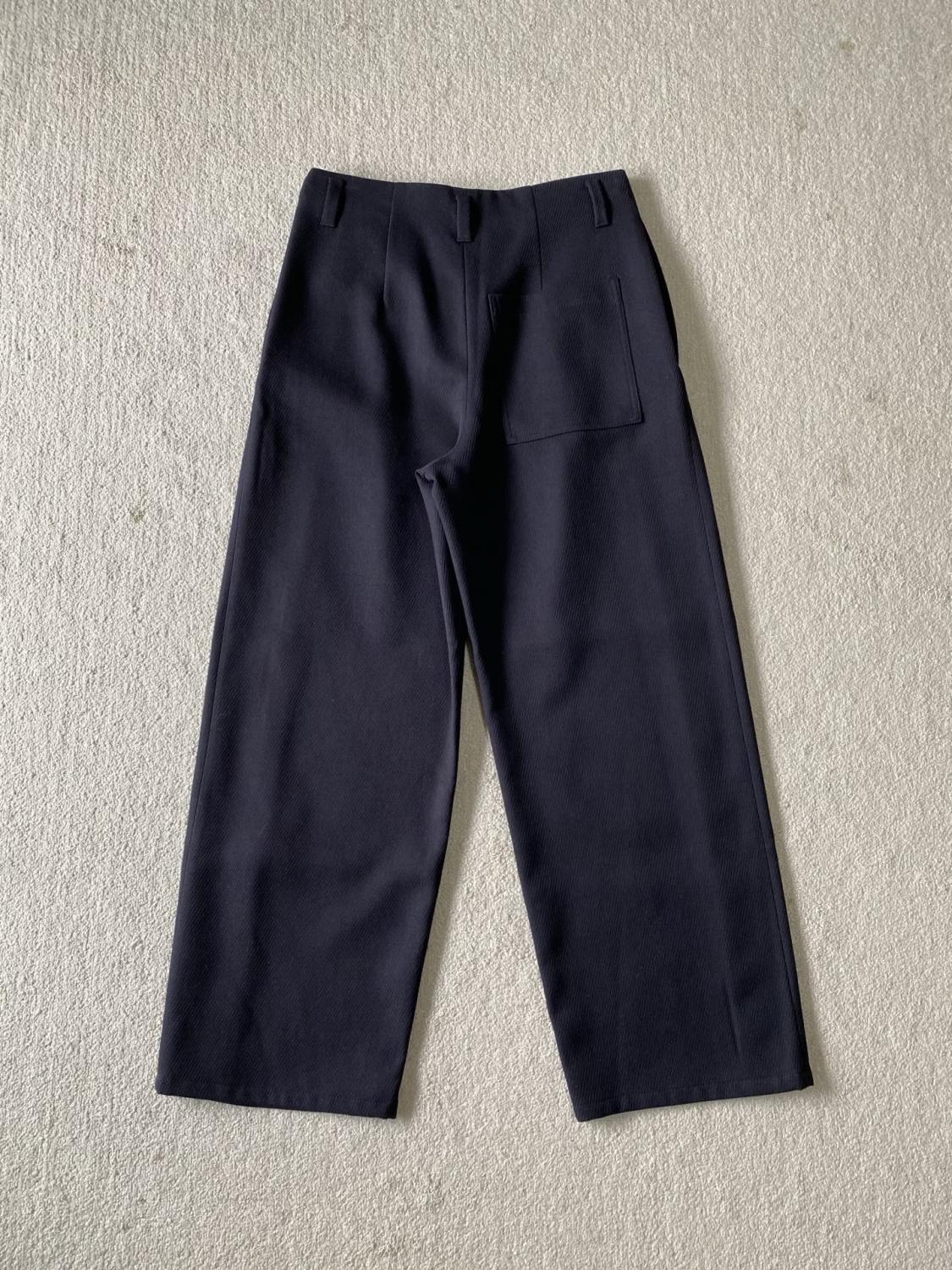 Loewe Trousers in Wool Blue #334437
