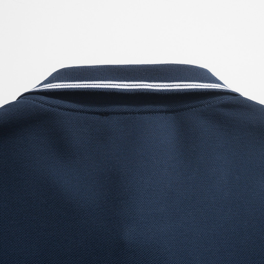 Prada Logo Embroidered Drawstring Polo #377664